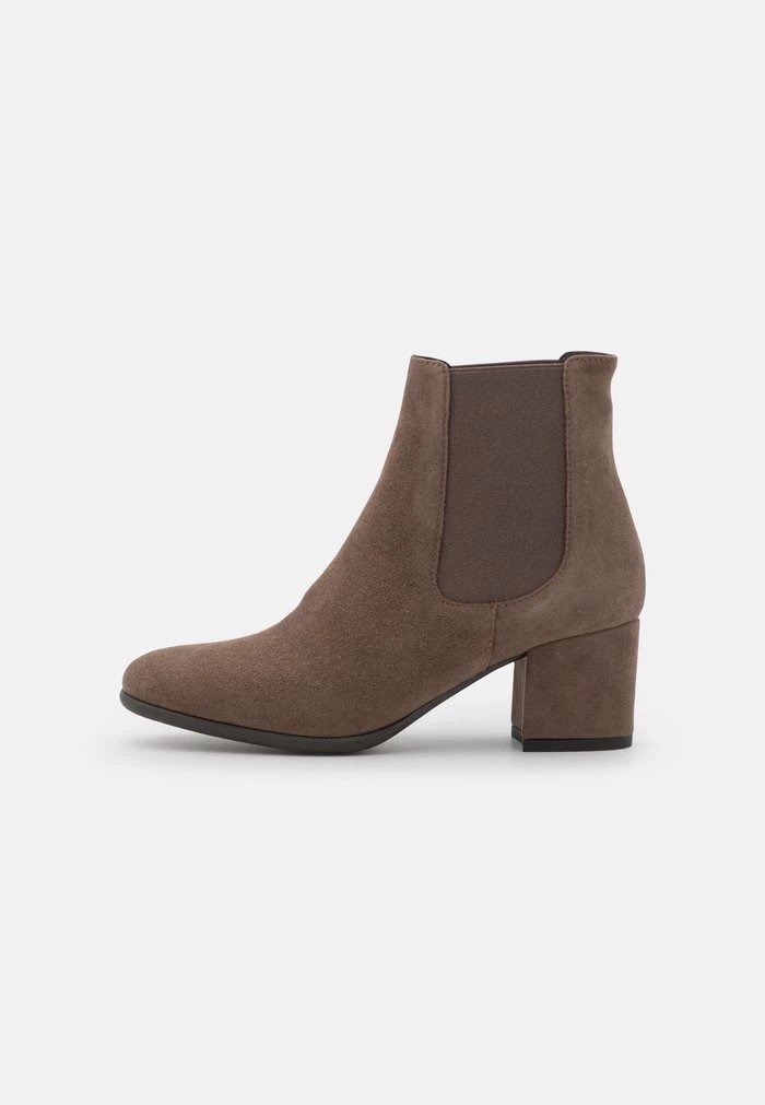 Bottines ANNA FIELD Anna Field Cuir Grise Marron Femme | HYT-6288050